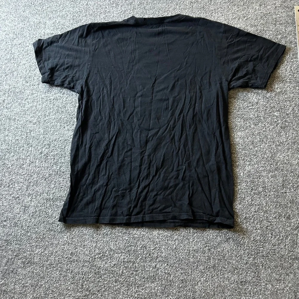 Adidas T-Shirt Mens Size Large Black The Go-To Tee Short Sleeve Cotton Athletic